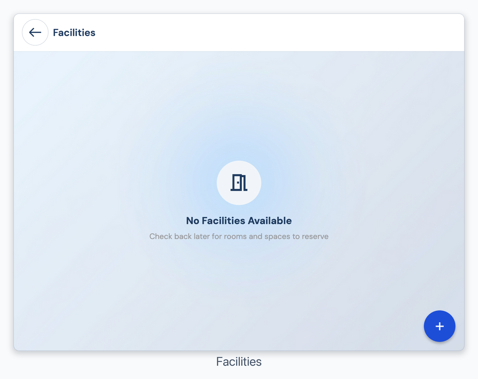 Facility Reservations