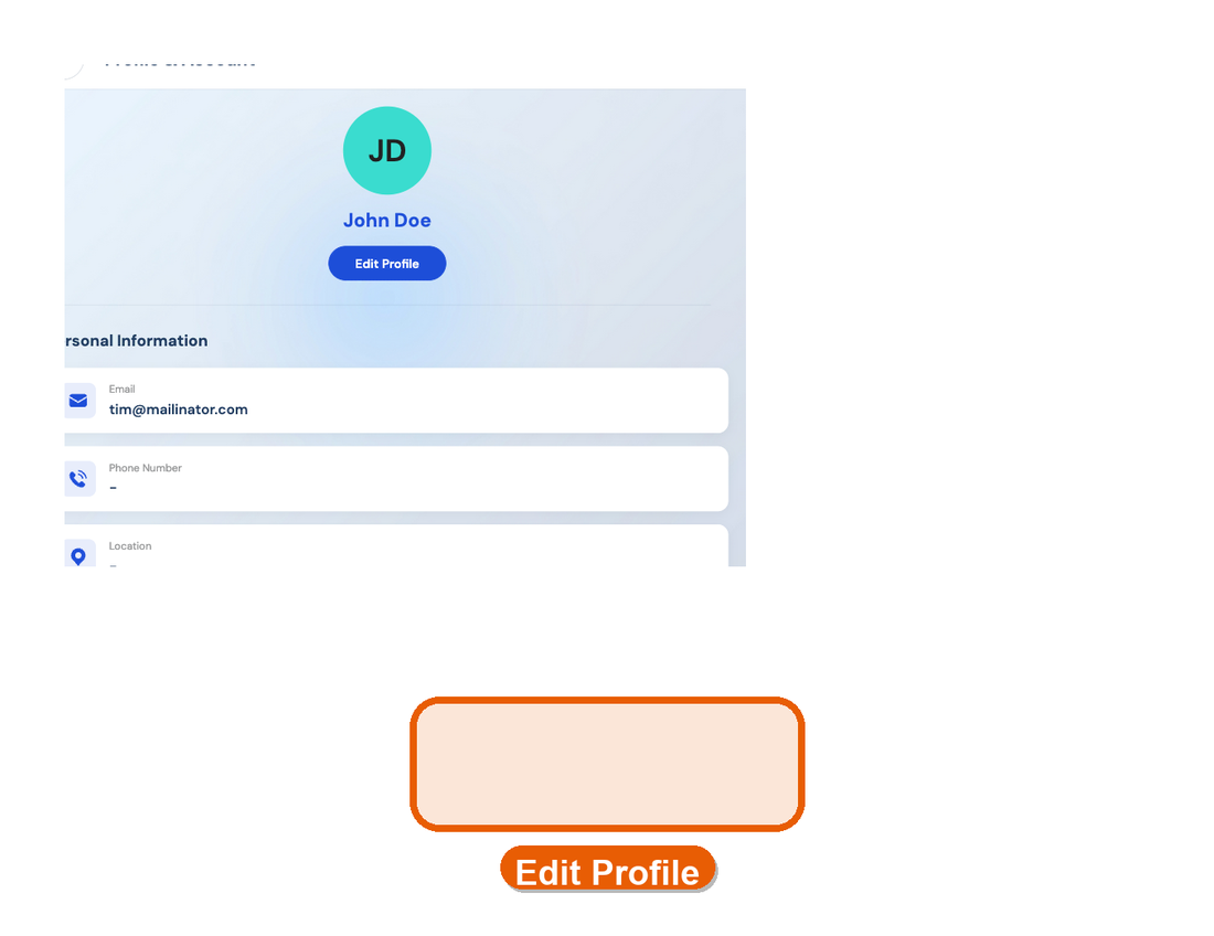 Edit Profile button