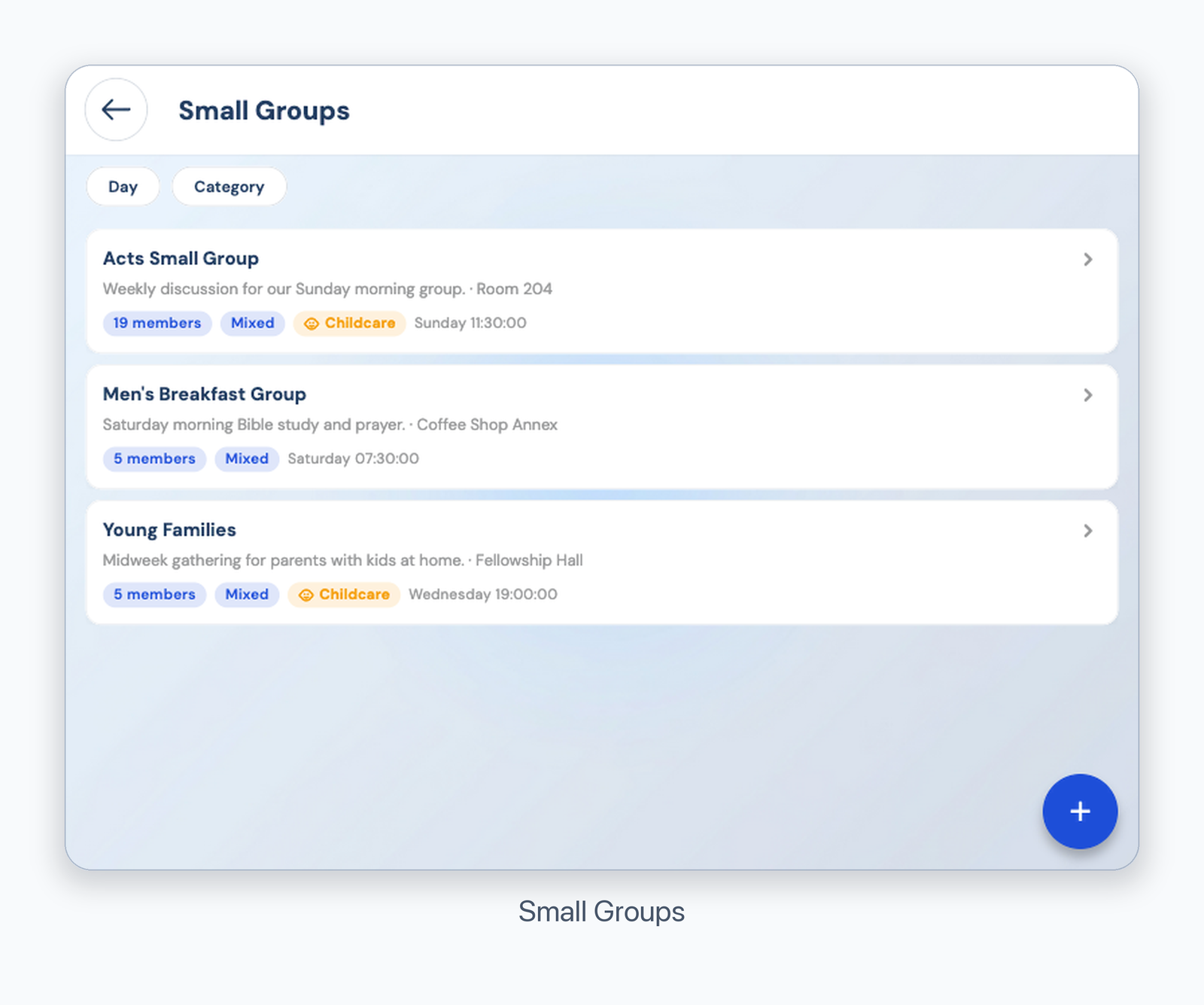 Small Groups